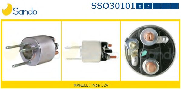 Тяговое реле, стартер SANDO SSO30101.0