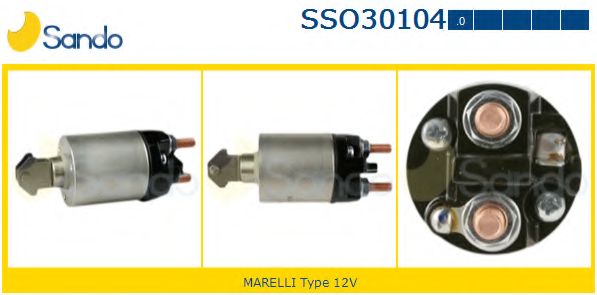 Тяговое реле, стартер SANDO SSO30104.0