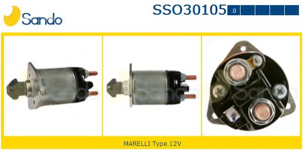 Тяговое реле, стартер SANDO SSO30105.0
