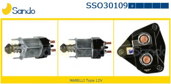 Тяговое реле, стартер SANDO SSO30109.0