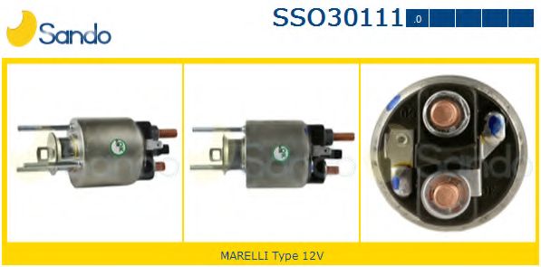 Тяговое реле, стартер SANDO SSO30111.0