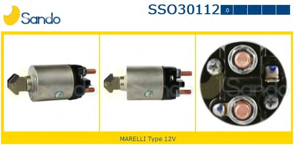 Тяговое реле, стартер SANDO SSO30112.0