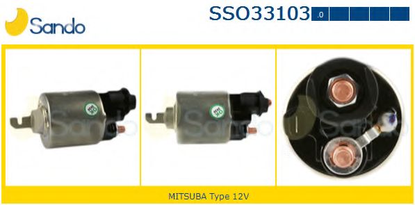 Тяговое реле, стартер SANDO SSO33103.0