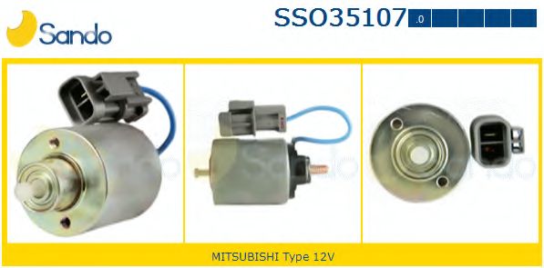 Тяговое реле, стартер SANDO SSO35107.0