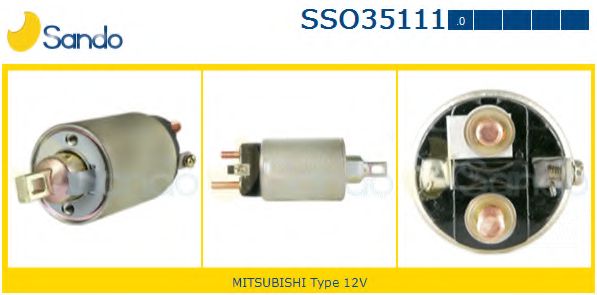 Тяговое реле, стартер SANDO SSO35111.0