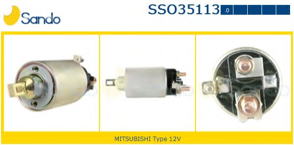 Тяговое реле, стартер SANDO SSO35113.0