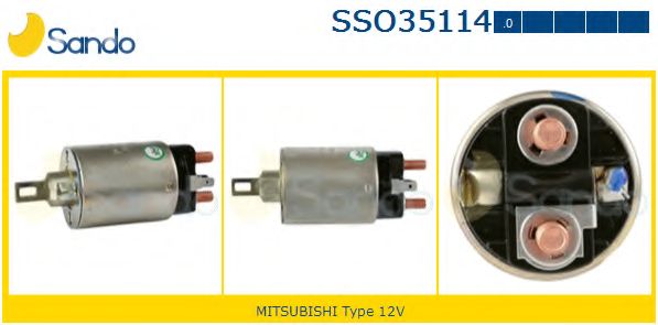 Тяговое реле, стартер SANDO SSO35114.0