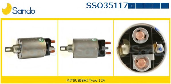 Тяговое реле, стартер SANDO SSO35117.0