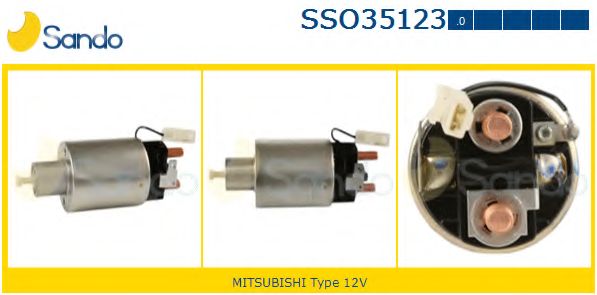 Тяговое реле, стартер SANDO SSO35123.0