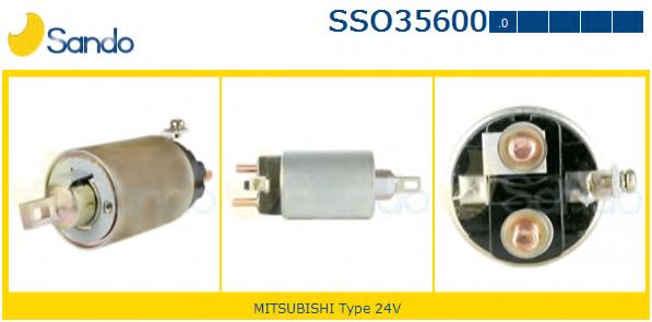 Тяговое реле, стартер SANDO SSO35600.0
