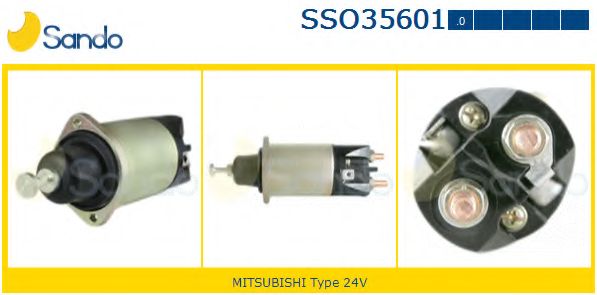 Тяговое реле, стартер SANDO SSO35601.0