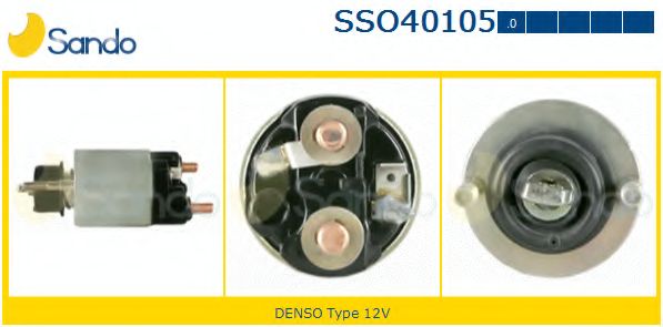 Тяговое реле, стартер SANDO SSO40105.0