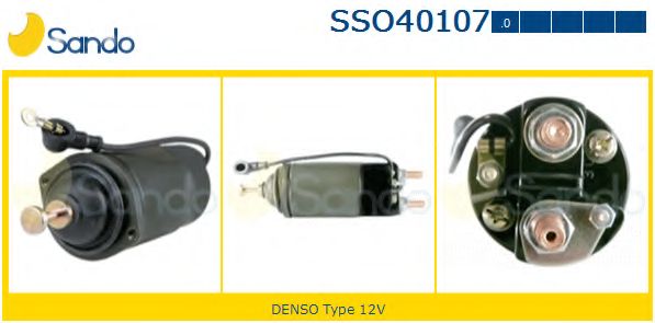 Тяговое реле, стартер SANDO SSO40107.0