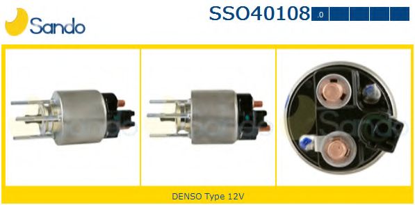 Тяговое реле, стартер SANDO SSO40108.0