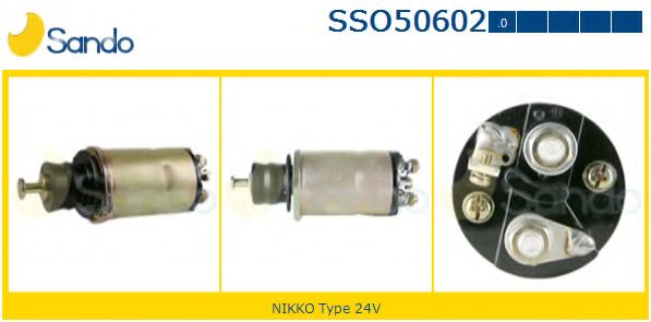 Тяговое реле, стартер SANDO SSO50602.0
