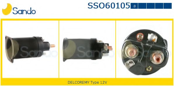 Тяговое реле, стартер SANDO SSO60105.0