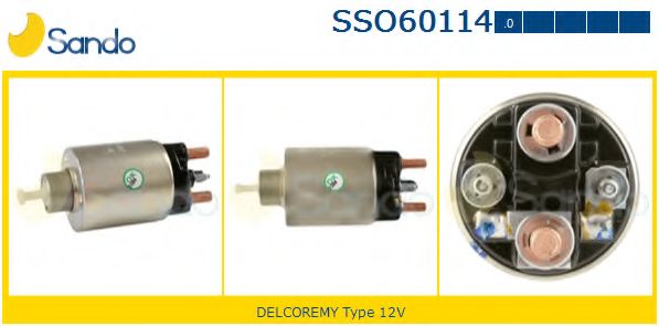 Тяговое реле, стартер SANDO SSO60114.0