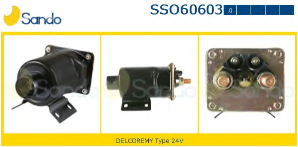 Тяговое реле, стартер HC-Cargo 130502