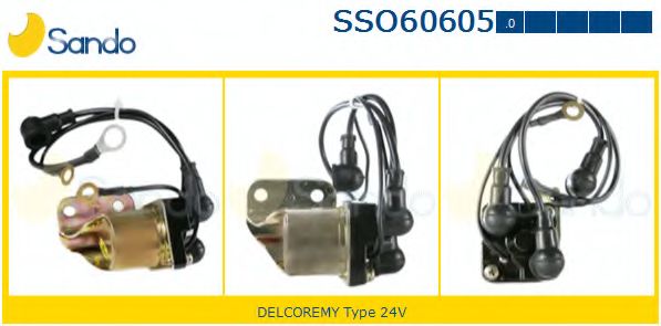 Тяговое реле, стартер SANDO SSO60605.0