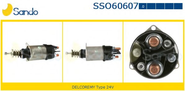 Тяговое реле, стартер SANDO SSO60607.0