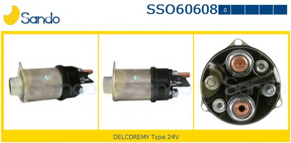 Тяговое реле, стартер SANDO SSO60608.0