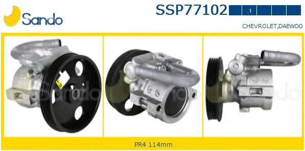 Гидравлический насос, рулевое управление SANDO SSP77102.1