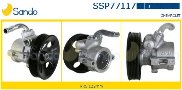 Гидравлический насос, рулевое управление SANDO SSP77117.1