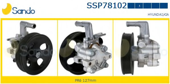 Гидравлический насос, рулевое управление SANDO SSP78102.1