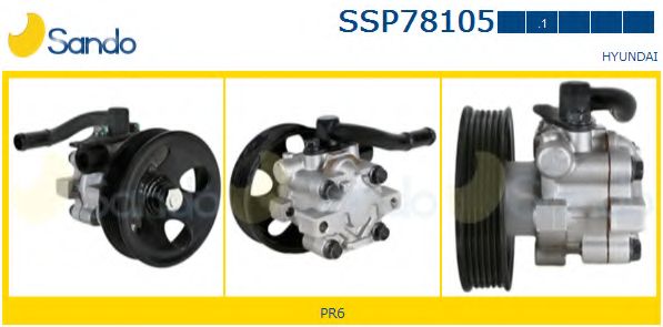 Гидравлический насос, рулевое управление SANDO SSP78105.1