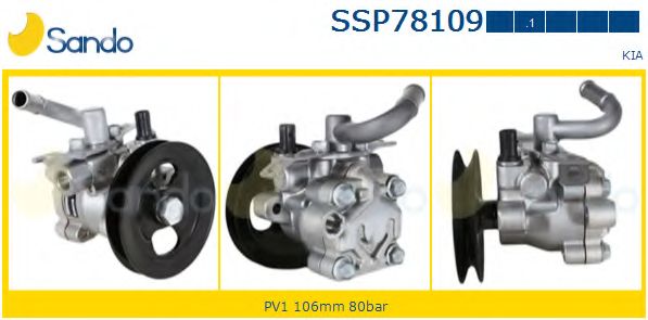 Гидравлический насос, рулевое управление SANDO SSP78109.1