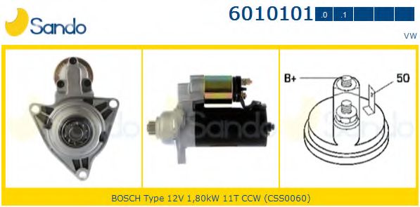 Стартер SANDO 6010101.0