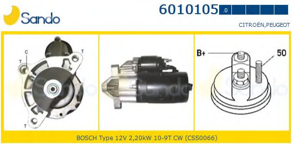 Стартер SANDO 6010105.0