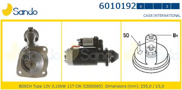 Стартер SANDO 6010192.0