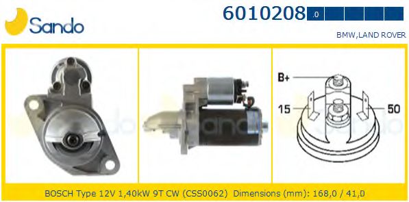 Стартер SANDO 6010208.0