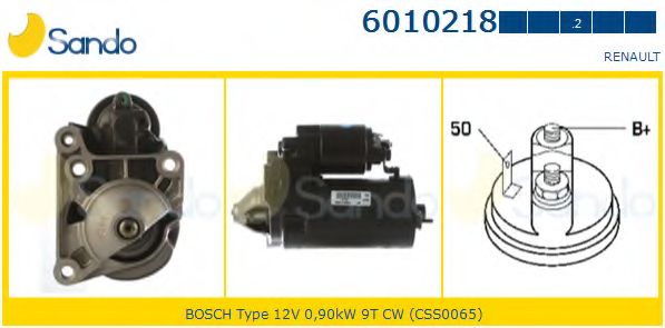 Стартер SANDO 6010218.2