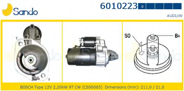 Стартер SANDO 6010223.0