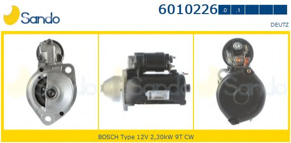 Стартер SANDO 6010226.1