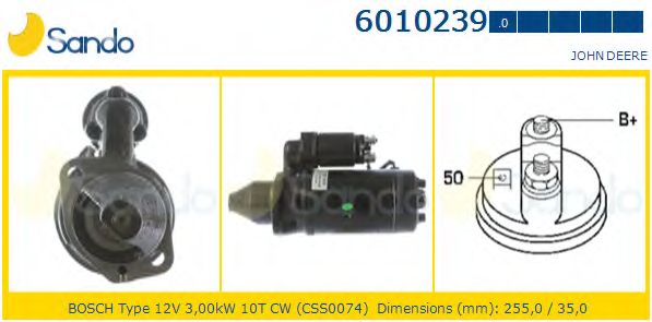 Стартер SANDO 6010239.0