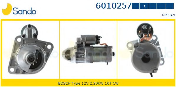 Стартер SANDO 6010257.1