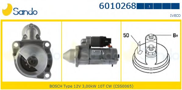 Стартер SANDO 6010268.1
