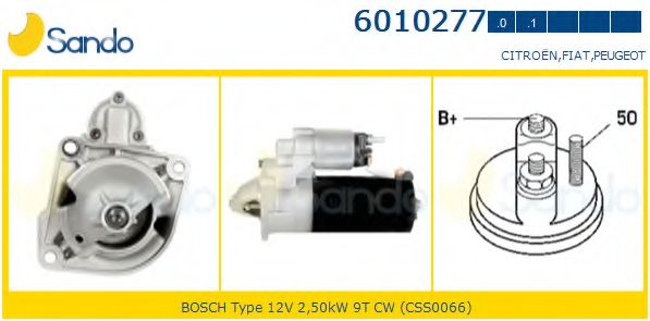 Стартер SANDO 6010277.0