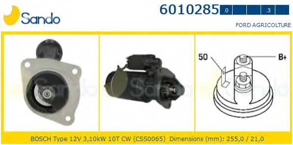 Стартер SANDO 6010285.0