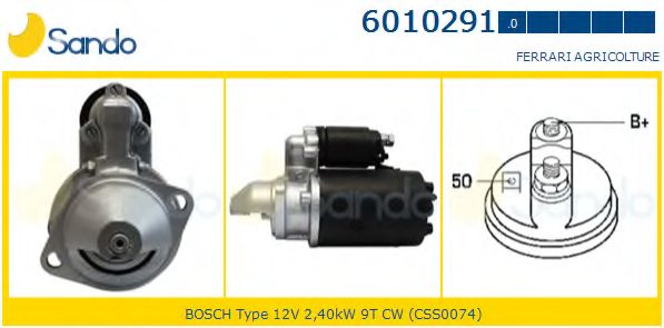 Стартер SANDO 6010291.0