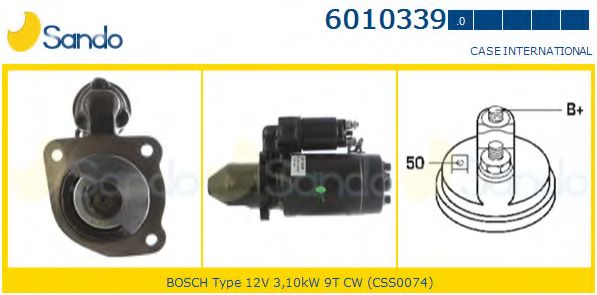 Стартер SANDO 6010339.0