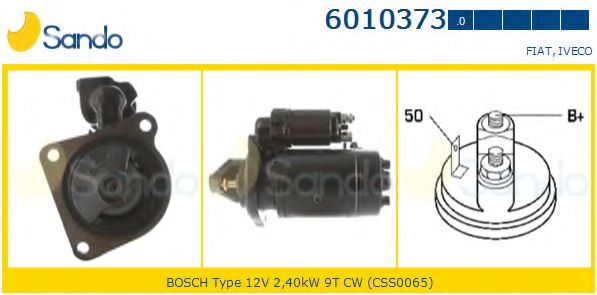 Стартер SANDO 6010373.0