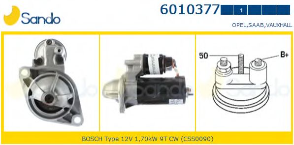 Стартер SANDO 6010377.1