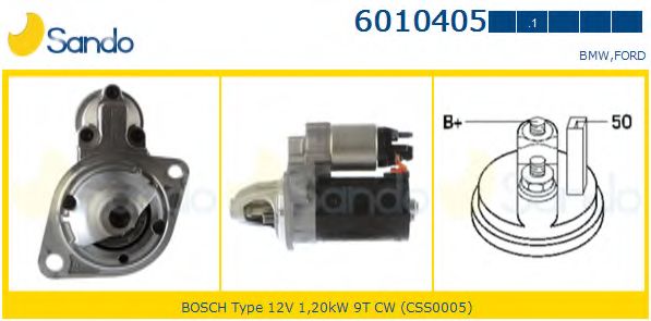 Стартер SANDO 6010405.1