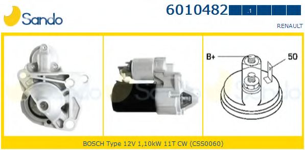 Стартер SANDO 6010482.1