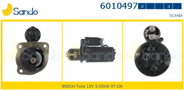 Стартер EFEL 37600