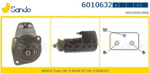 Стартер SANDO 6010632.0